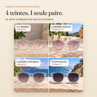 Le Levant Rosé : 4 teintes selon la lumière, de la catégorie 1 à la catégorie 3